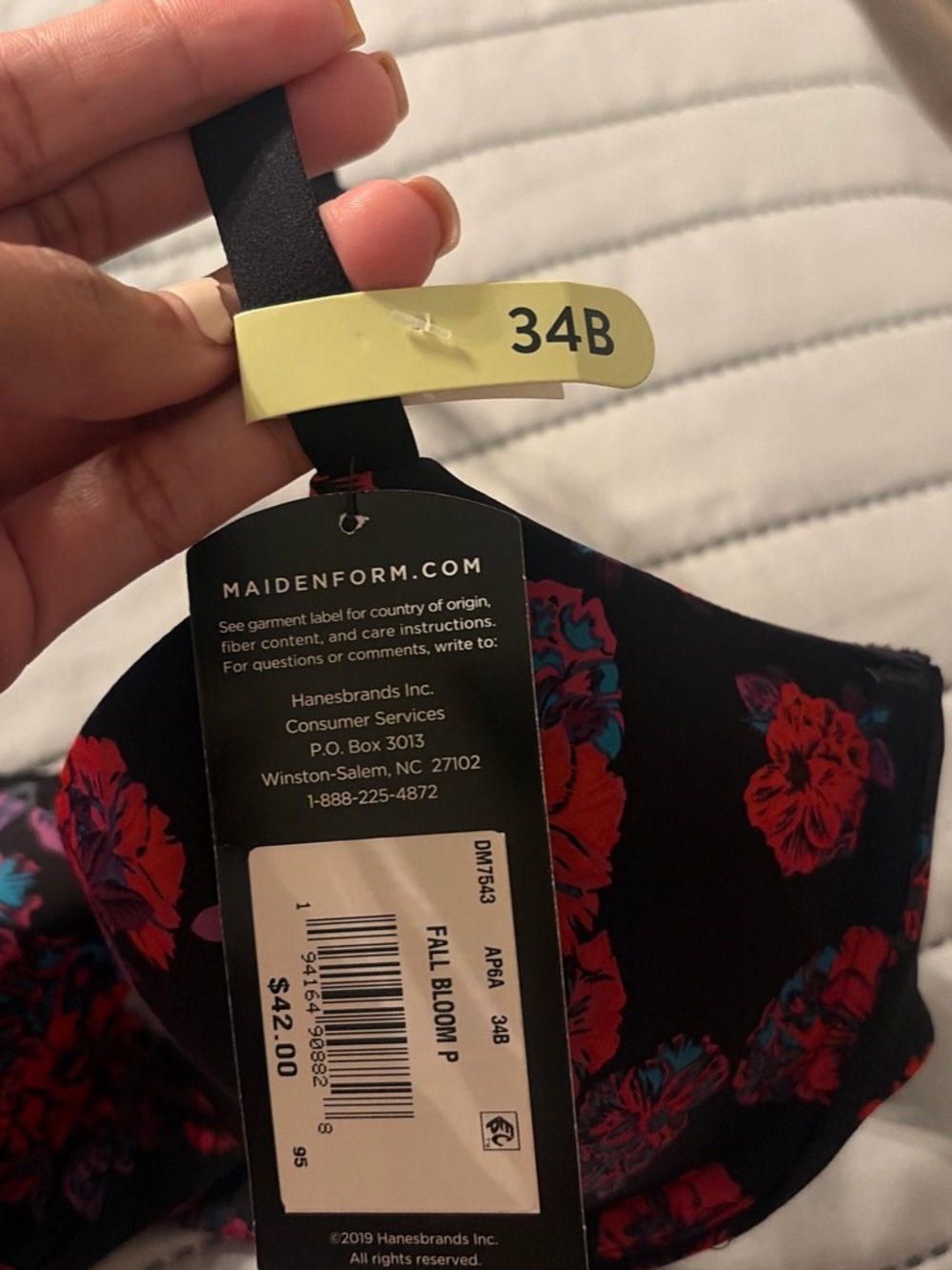 Women's Floral Bra